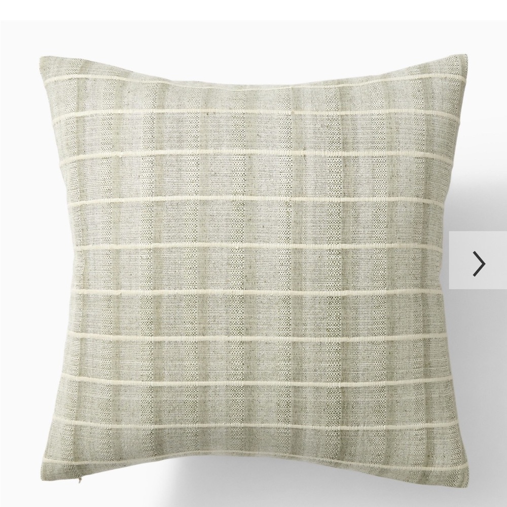 West Elm | Corded Windowpane Pillow Cover